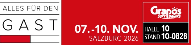 Grapos Eventankündigung GAST in Salzburg von 7-10 November 2026